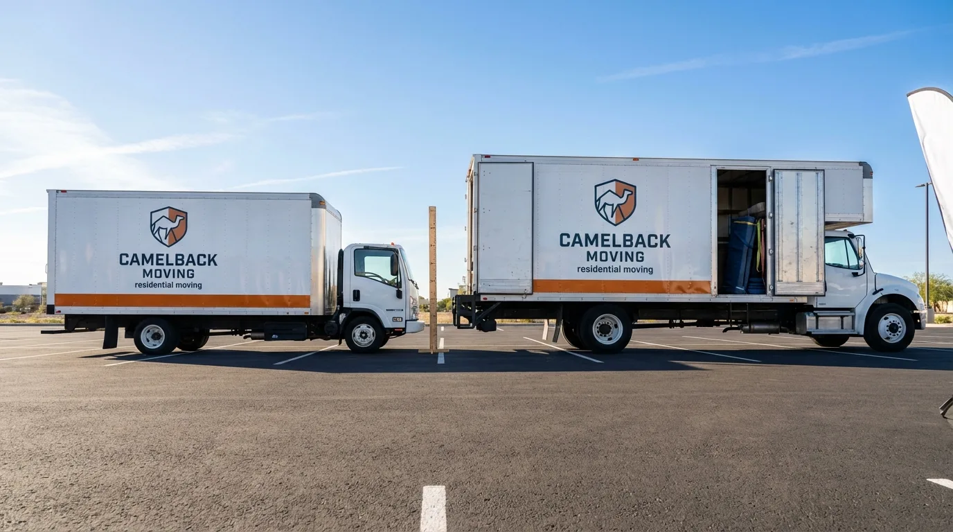 Moving truck size capacity guide in Idaho City
